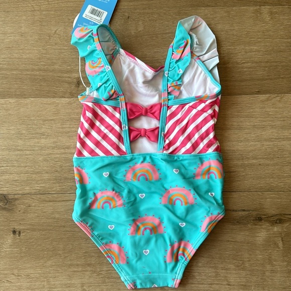 Ruffle Butts Swimming Suit.  Girl’s size 2T. New with tags. One piece. - Picture 5 of 6